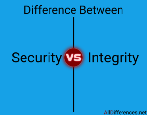 Comparison Between Security and Integrity