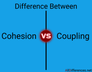 Difference between Cohesion and Coupling