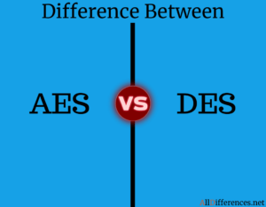 Difference between AES and DES
