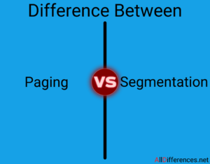 Difference Between Paging and Segmentation