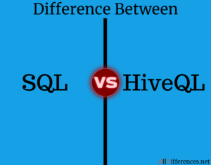 Difference Between SQL and HiveQL