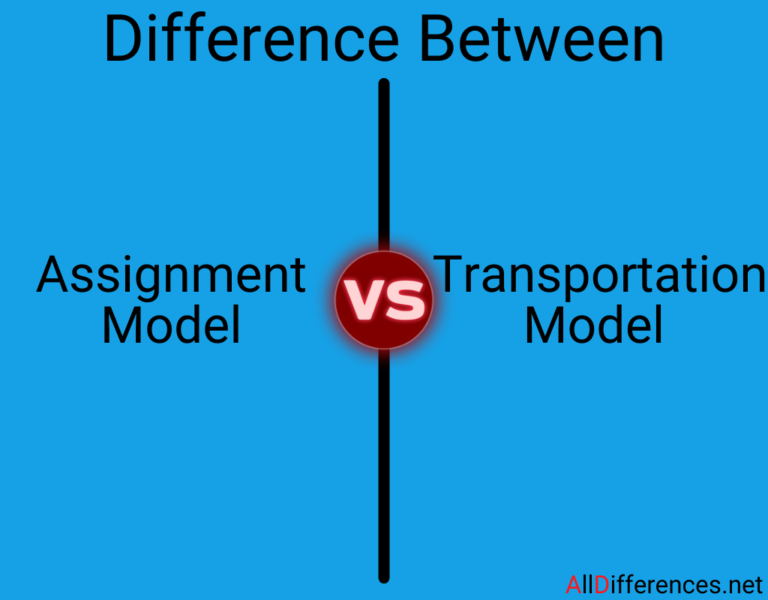 the difference between transportation and assignment problem