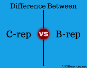 C-rep and B-rep Comparison