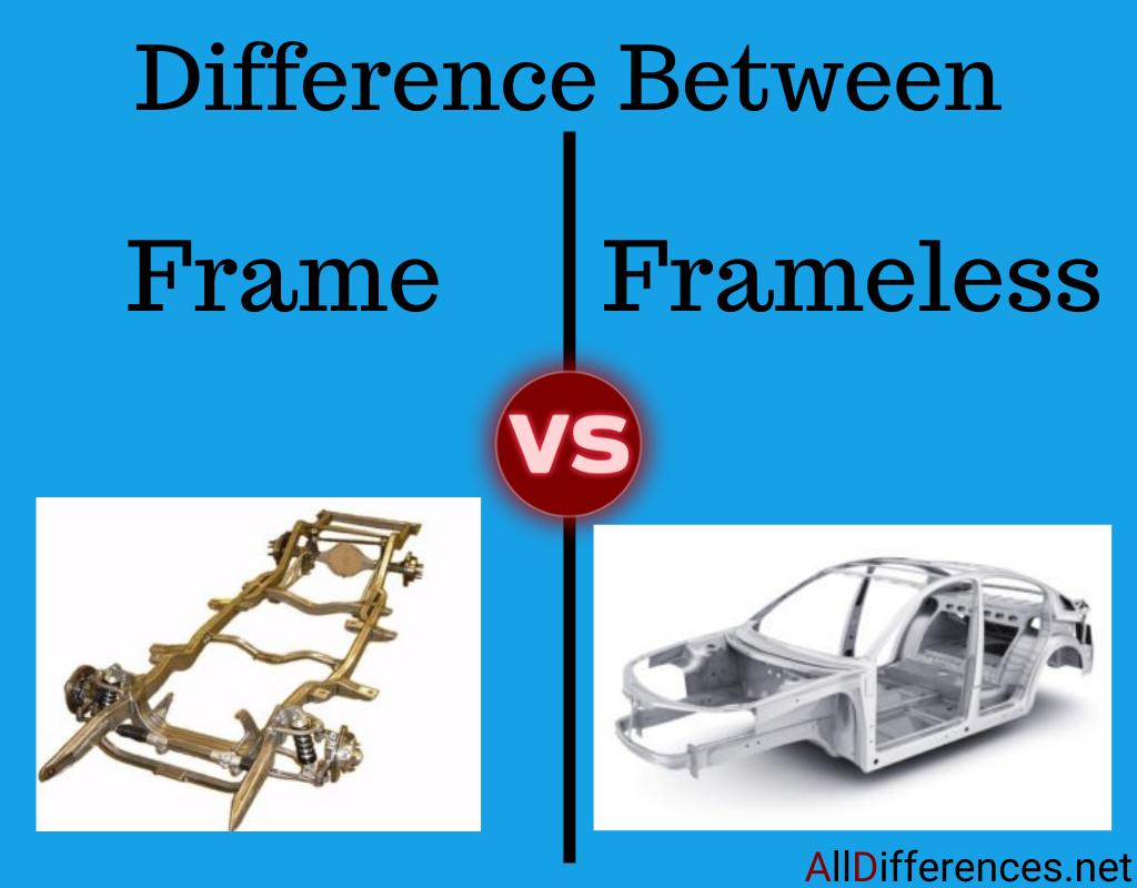 Difference Between Conventional Frame and Frameless construction