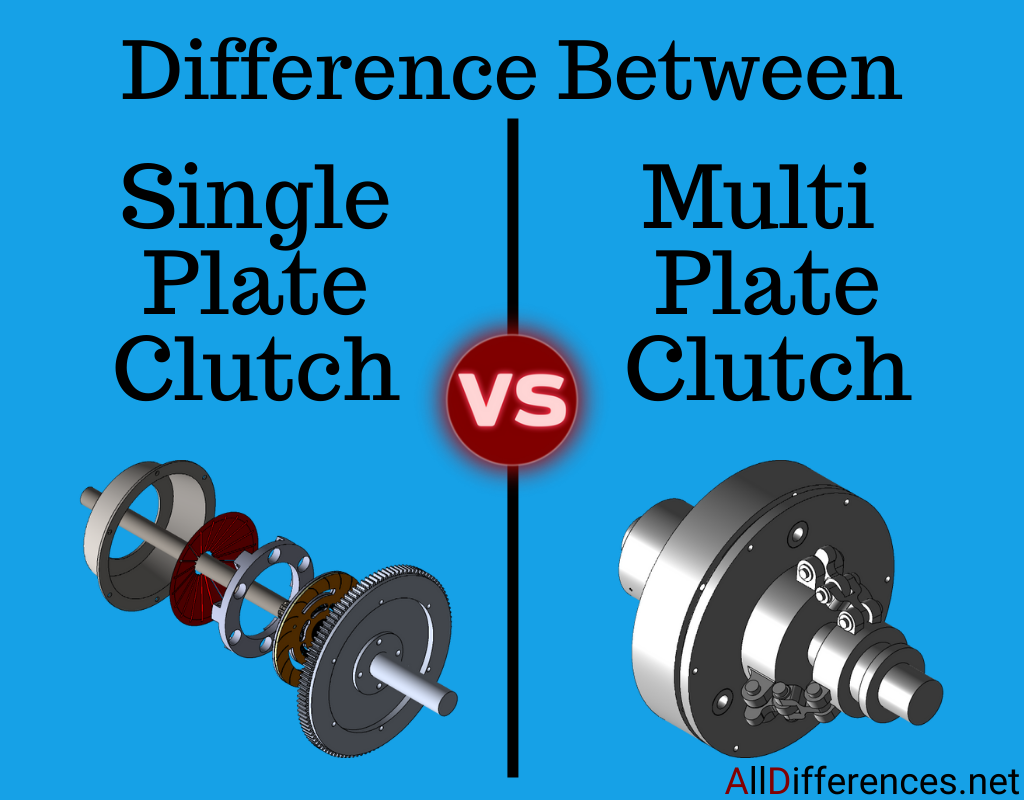 Difference between Single Plate Clutch and Multi Plate Clutch
