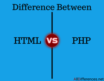 HTML And PHP Difference 